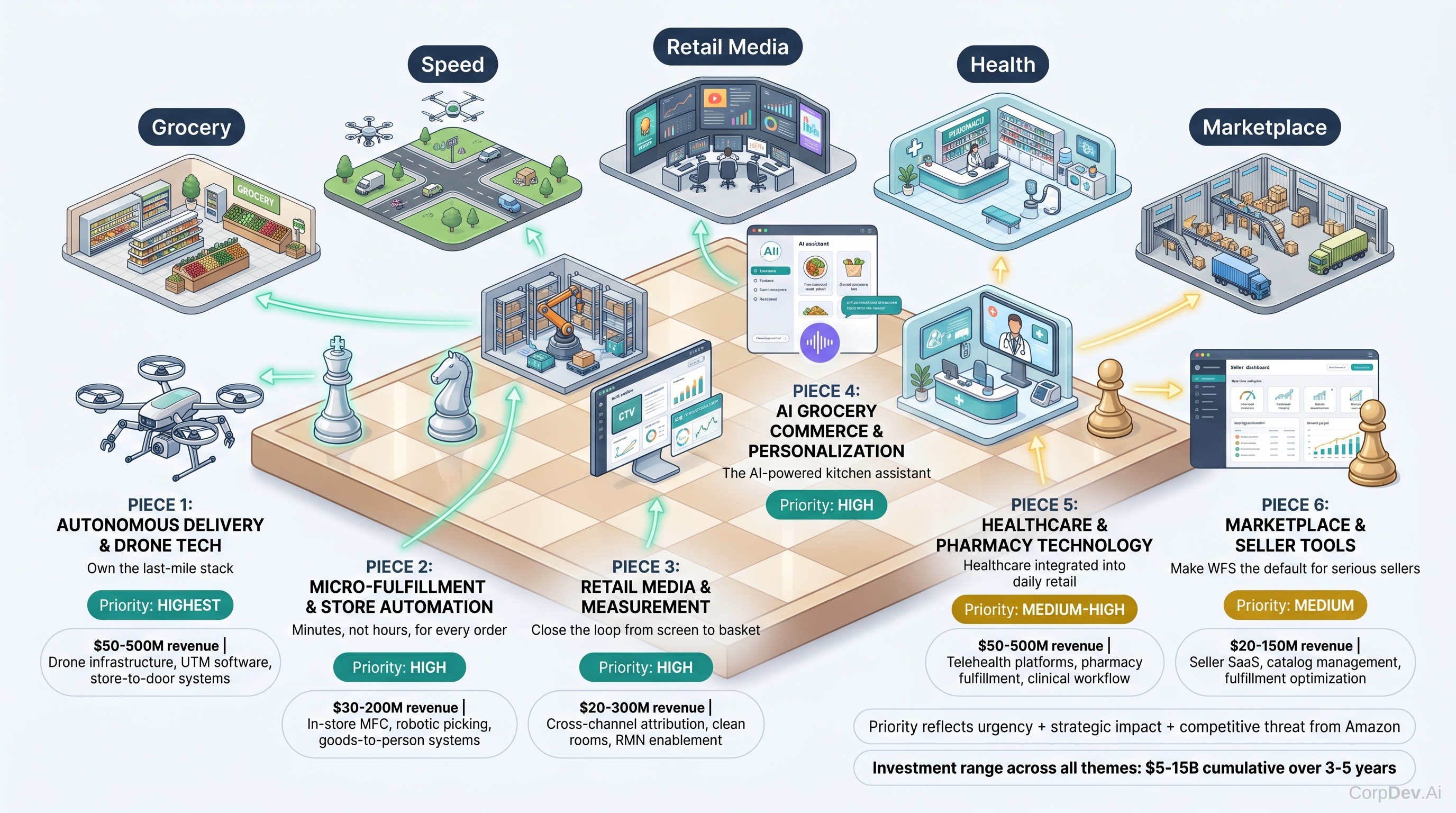 M&A Themes Mapped to Strategic Battlegrounds