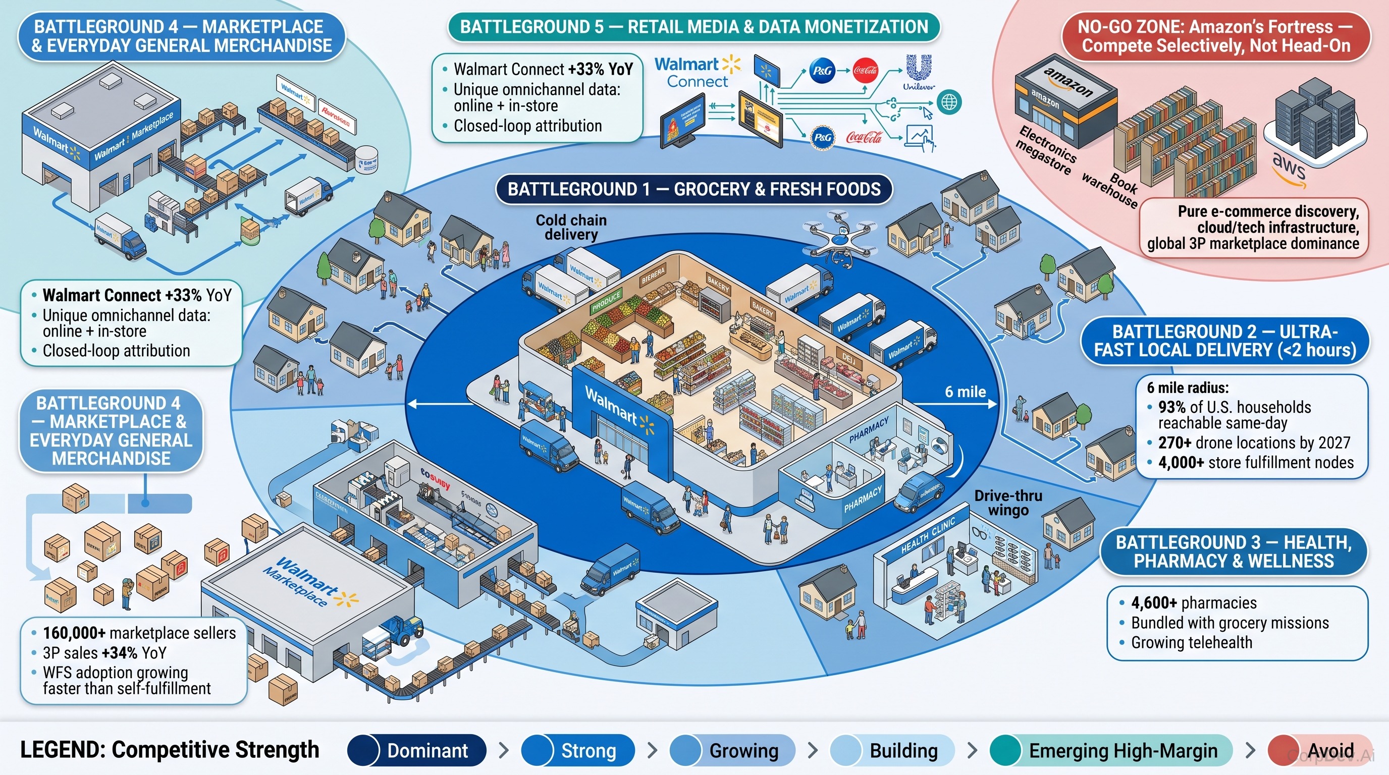 Where to Play — Walmart's Strategic Battlegrounds